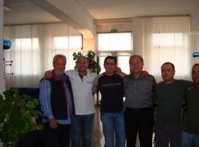 Giancarlo Caporilli, Gianni Mirizzi,Gennaro Ruffolo, frank Maroc