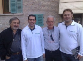 Armando Siviero, gennaro Ruffolo, Filippo Azzalin e Carlo Marino